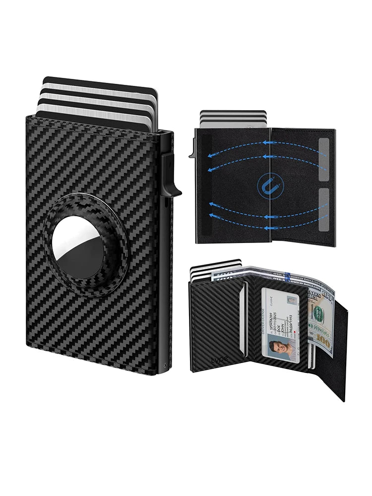 Wallet with AirTag
