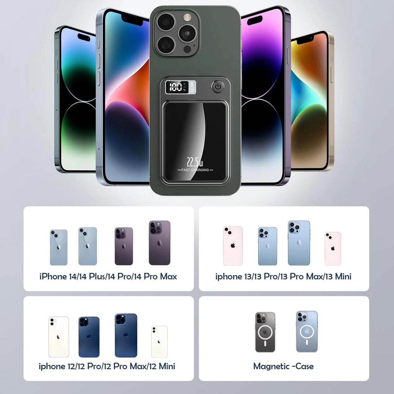 Magnetic Power Bank Charger