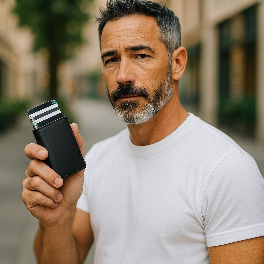 Wallet with AirTag